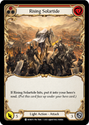 Rising Solartide (Red) (Rainbow Foil) [MON078-RF] 1st Edition Rainbow Foil