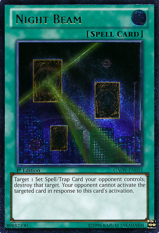 Night Beam (UTR) [GAOV-EN055] Ultimate Rare