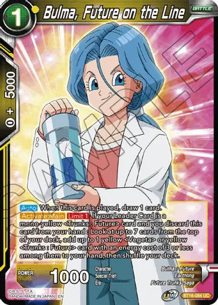 Bulma, Future on the Line [BT16-084]