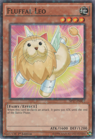 Fluffal Leo (Starfoil) [SP17-EN002] Starfoil Rare