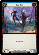 Leg Tap (Blue) [WTR103] Unlimited Edition Rainbow Foil