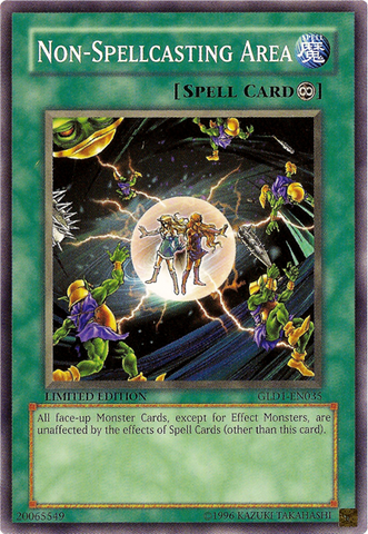 Non-Spellcasting Area [GLD1-EN035] Common