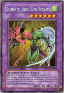 Elemental HERO Flame Wingman [EHC1-EN004] Secret Rare