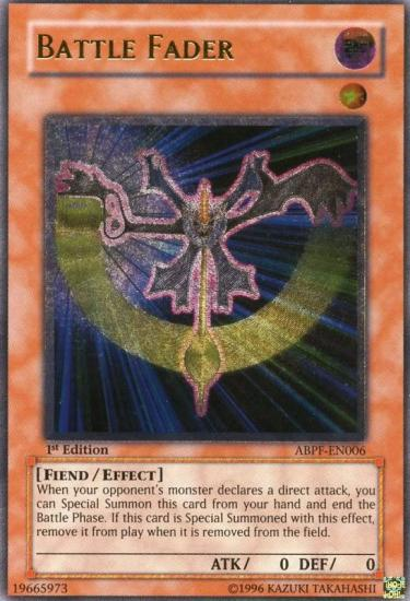 Battle Fader (UTR) [ABPF-EN006] Ultimate Rare