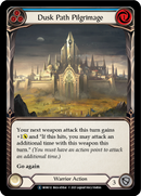 Dusk Path Pilgrimage (Blue) (Rainbow Foil) [U-MON112-RF] Unlimited Edition Rainbow Foil