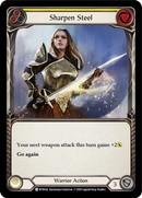 Sharpen Steel (Yellow) [WTR142] Unlimited Edition Rainbow Foil