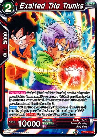 Exalted Trio Trunks [BT7-011]