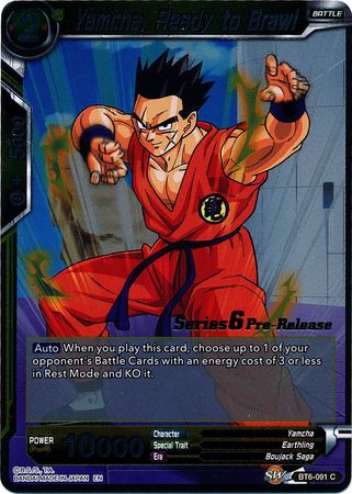 Yamcha, Ready to Brawl (Destroyer Kings) [BT6-091_PR]