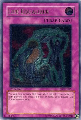 Life Equalizer (UTR) [EOJ-EN049] Ultimate Rare