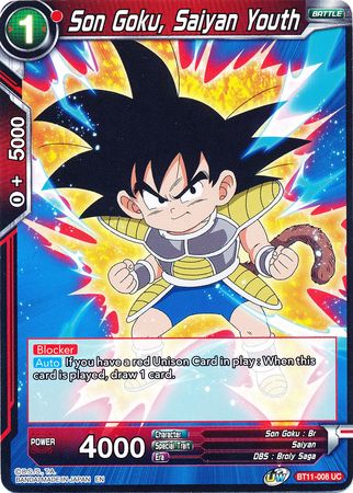 Son Goku, Saiyan Youth [BT11-008]