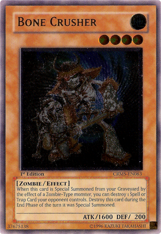 Bone Crusher (UTR) [CRMS-EN083] Ultimate Rare