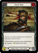 Head Shot (Red) [ARC057-C] 1st Edition Rainbow Foil