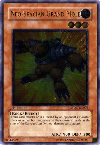 Neo-Spacian Grand Mole (UTR) [STON-EN005] Ultimate Rare