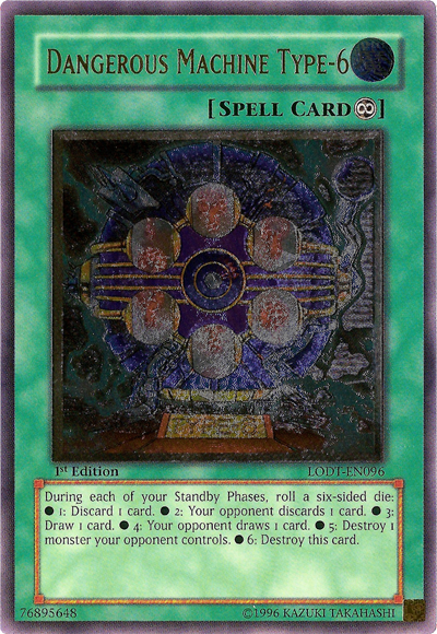 Dangerous Machine Type-6 (UTR) [LODT-EN096] Ultimate Rare