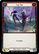 Leg Tap (Red) [WTR101] Unlimited Edition Rainbow Foil