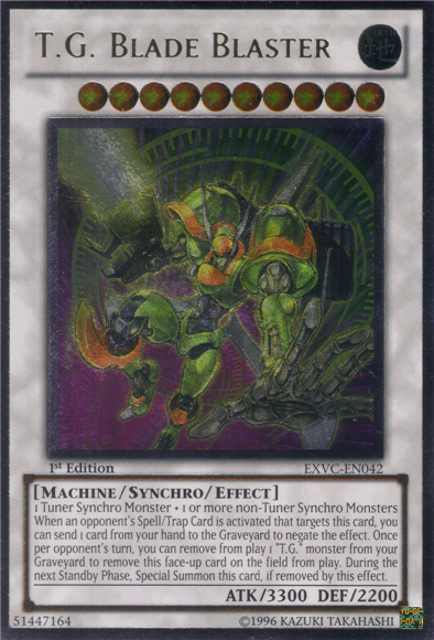 T.G. Blade Blaster (UTR) [EXVC-EN042] Ultimate Rare
