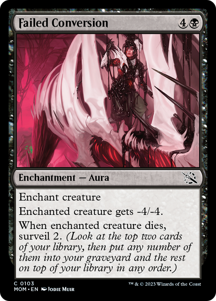 Failed Conversion [March of the Machine]