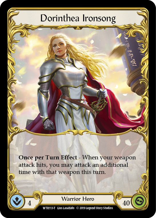Dorinthea Ironsong [WTR113-T] Alpha Print Normal