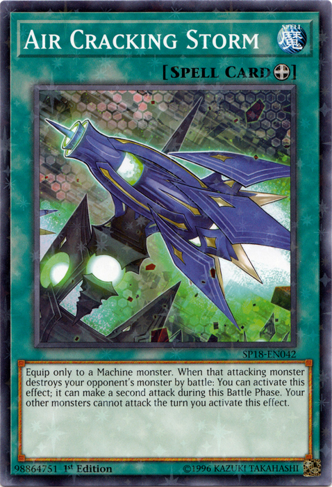 Air Cracking Storm (Starfoil) [SP18-EN042] Starfoil Rare