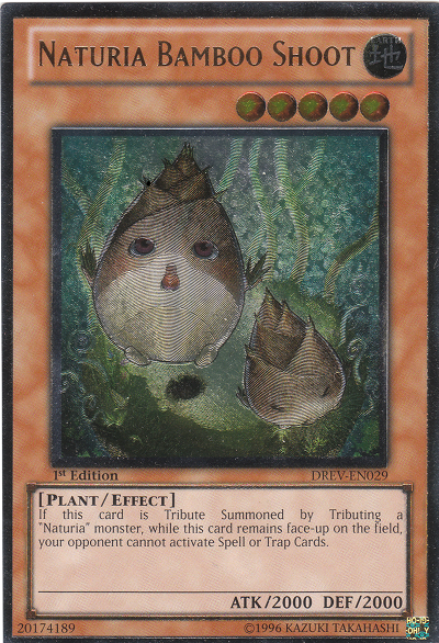 Naturia Bamboo Shoot (UTR) [DREV-EN029] Ultimate Rare