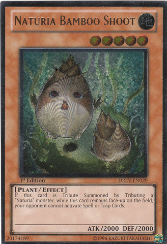 Naturia Bamboo Shoot (UTR) [DREV-EN029] Ultimate Rare