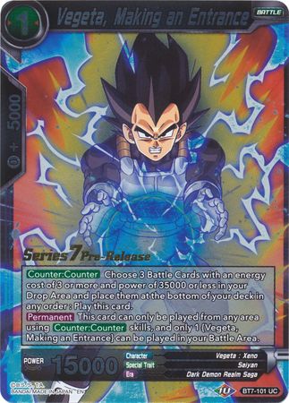 Vegeta, Making an Entrance (Assault of the Saiyans) [BT7-101_PR]