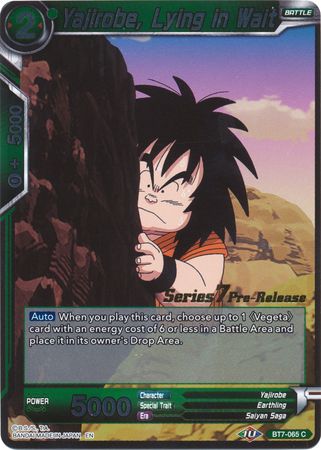 Yajirobe, Lying in Wait (Assault of the Saiyans) [BT7-065_PR]