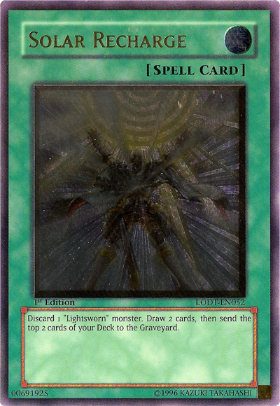 Solar Recharge (UTR) [LODT-EN052] Ultimate Rare
