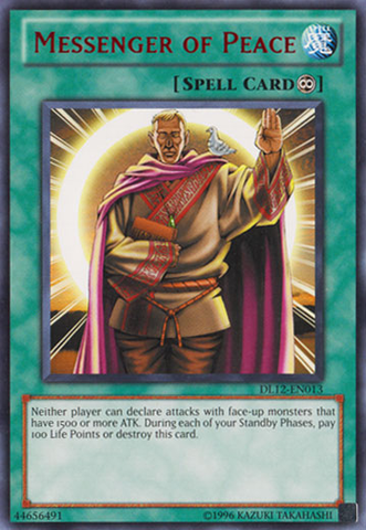 Messenger of Peace (Red) [DL12-EN013] Rare