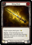 Biting Blade (Red) [WTR135] Unlimited Edition Rainbow Foil