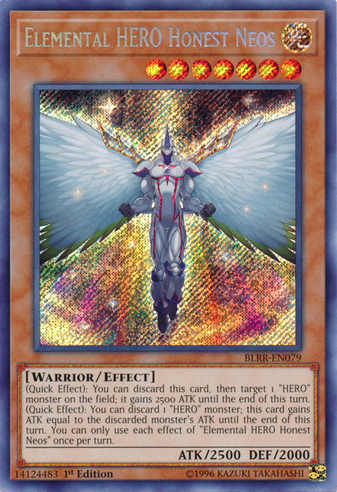 Elemental HERO Honest Neos [BLRR-EN079] Secret Rare