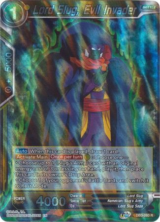 Lord Slug, Evil Invader [DB3-093]