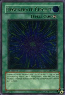 Degenerate Circuit (UTR) [CDIP-EN047] Ultimate Rare