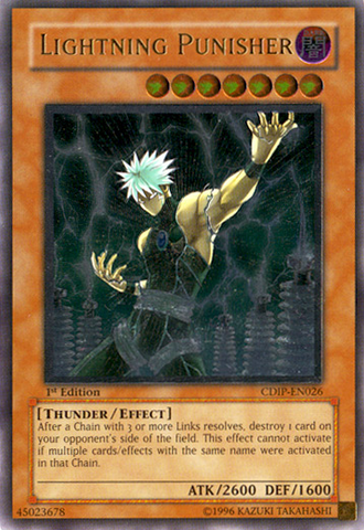 Lightning Punisher (UTR) [CDIP-EN026] Ultimate Rare