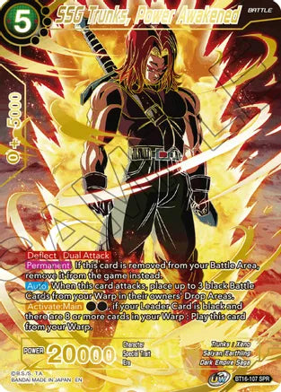 SSG Trunks, Power Awakened (SPR) [BT16-107]
