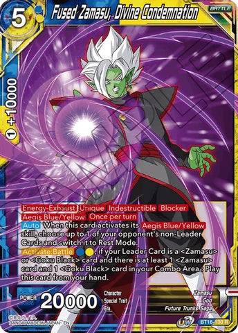 Fused Zamasu, Divine Condemnation [BT16-130]