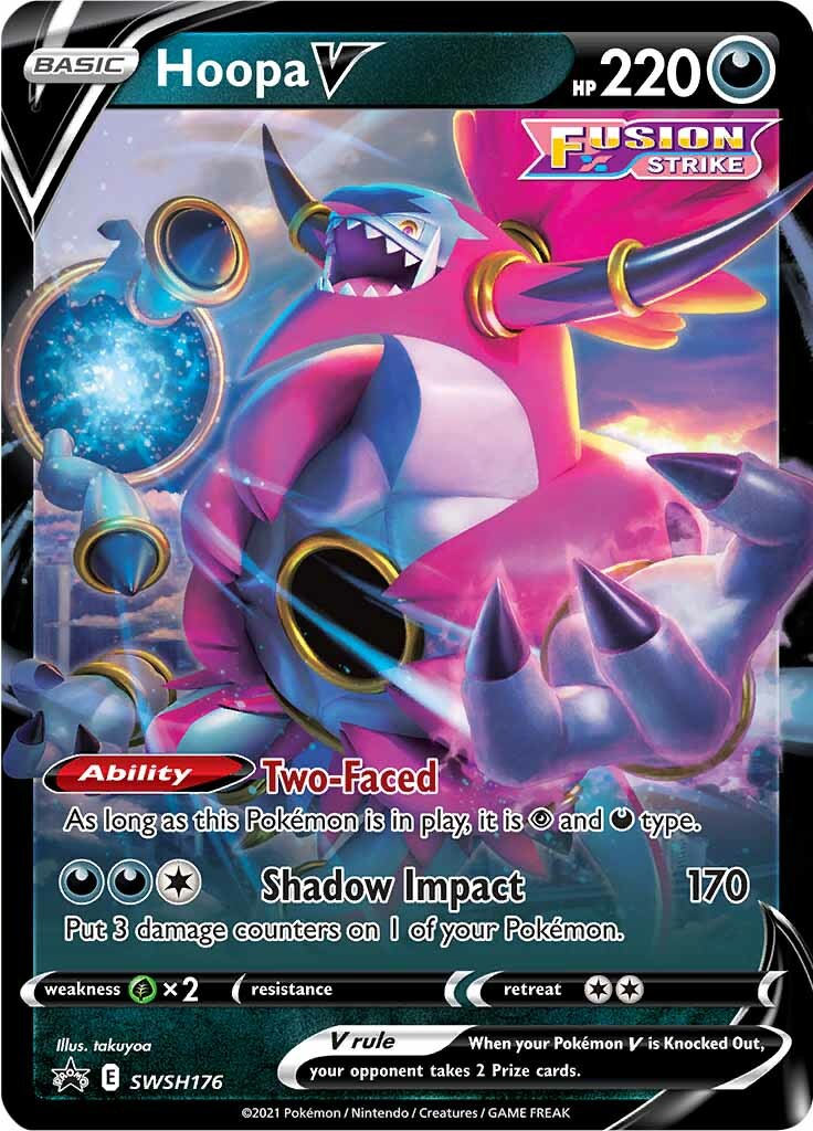 Hoopa V (SWSH176) [Jumbo Cards]