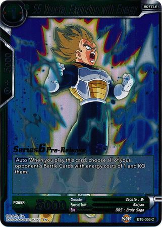 SS Vegeta, Exploding with Energy (Destroyer Kings) [BT6-056_PR]