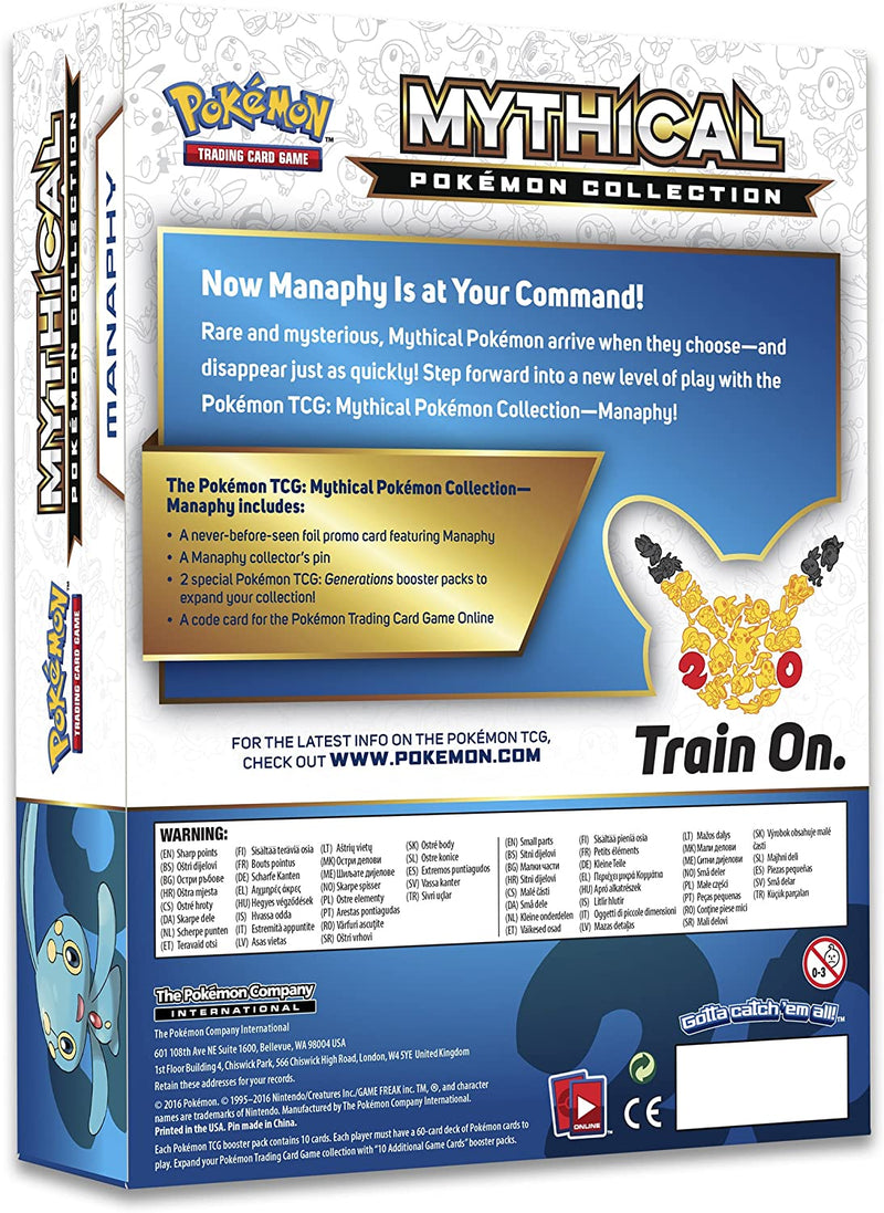 Generations - Mythical Pokemon Collection (Manaphy) Generations - Mythical Pokemon Collection (Manaphy)