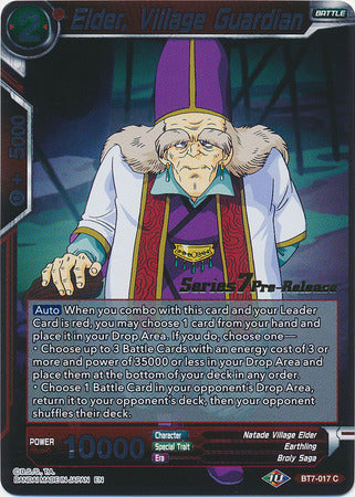Elder, Village Guardian (Assault of the Saiyans) [BT7-017_PR]