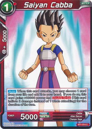 Saiyan Cabba (2017) [BT1-014]