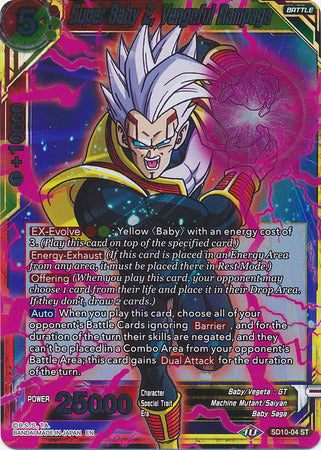 Super Baby 2, Vengeful Rampage (Starter Deck Exclusive) [SD10-04]