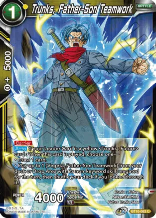 Trunks, Father-Son Teamwork [BT16-083]