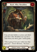 Back Alley Breakline (Red) [ARC176-C] 1st Edition Normal