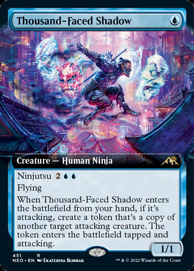 Thousand-Faced Shadow (Extended) [Kamigawa: Neon Dynasty]