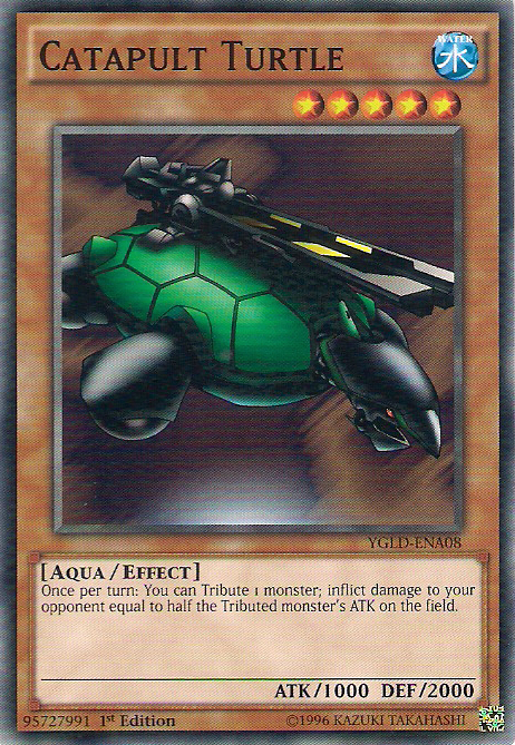 Catapult Turtle (A) [YGLD-ENA08] Common