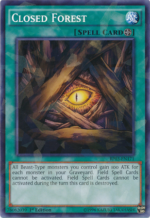 Closed Forest (Shatterfoil) [BP03-EN171] Common