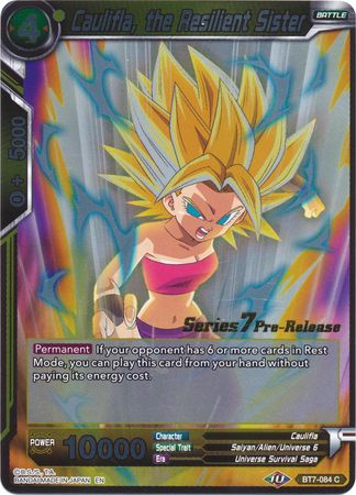 Caulifla, the Resilient Sister (Assault of the Saiyans) [BT7-084_PR]