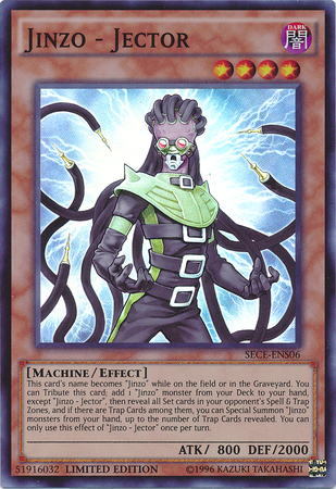 Jinzo - Jector (SE) [SECE-ENS06] Super Rare