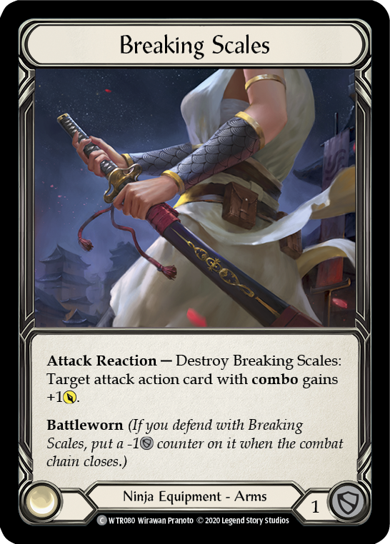 Breaking Scales [WTR080] Unlimited Edition Rainbow Foil